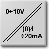 transmitters 0-10V/(0)4-20mA