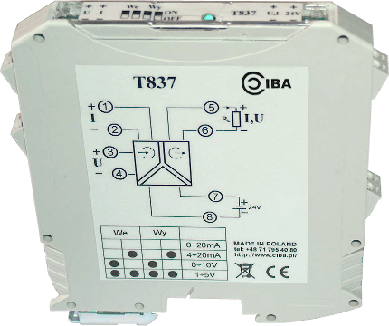 Przetworniki uniwersalne T837,T838